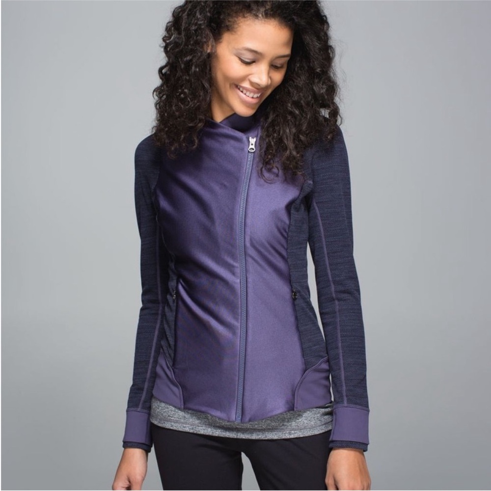 Lululemon Athletica Purple and Blue Ski Jacket